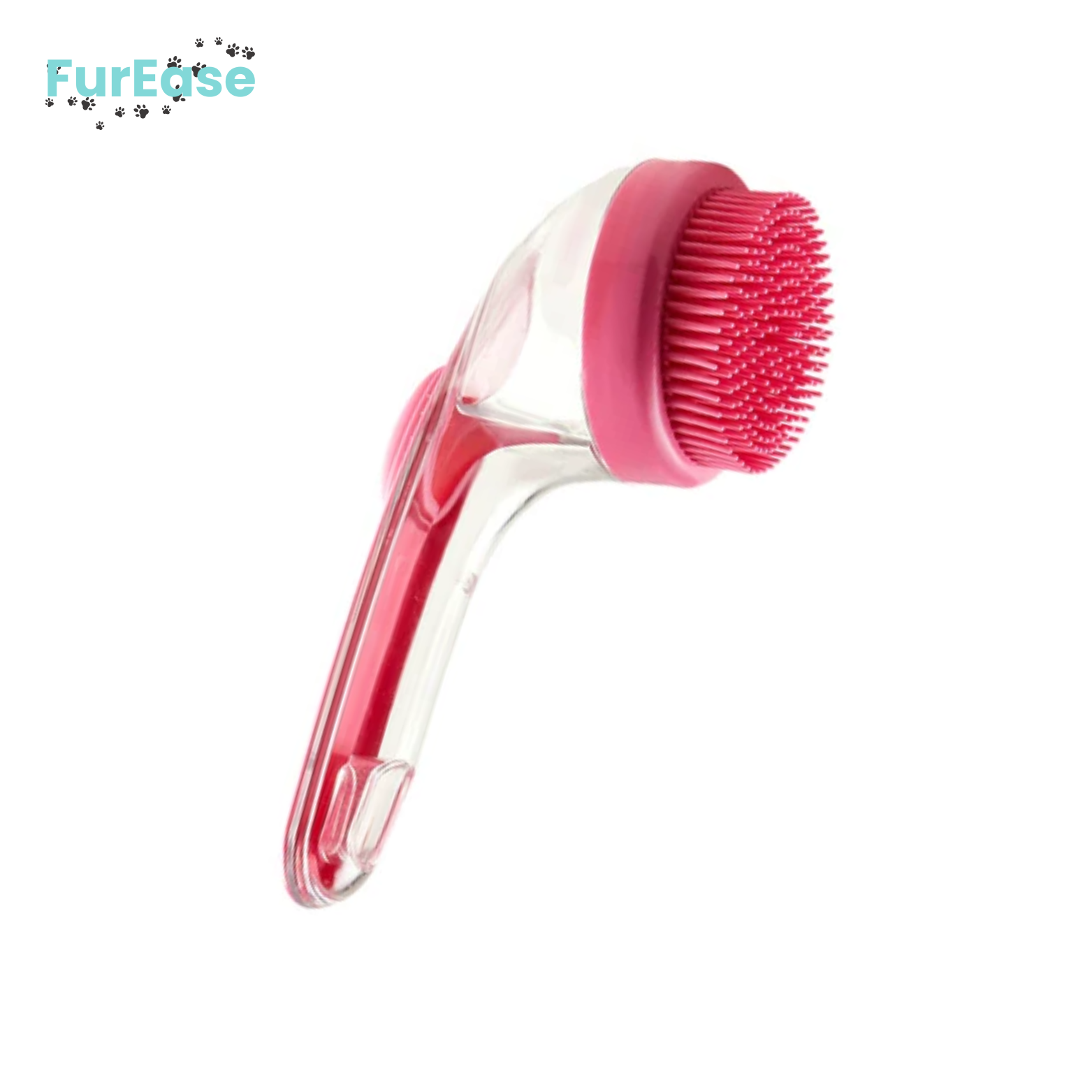 FurEase Hondenborstel met Zeepdispenser