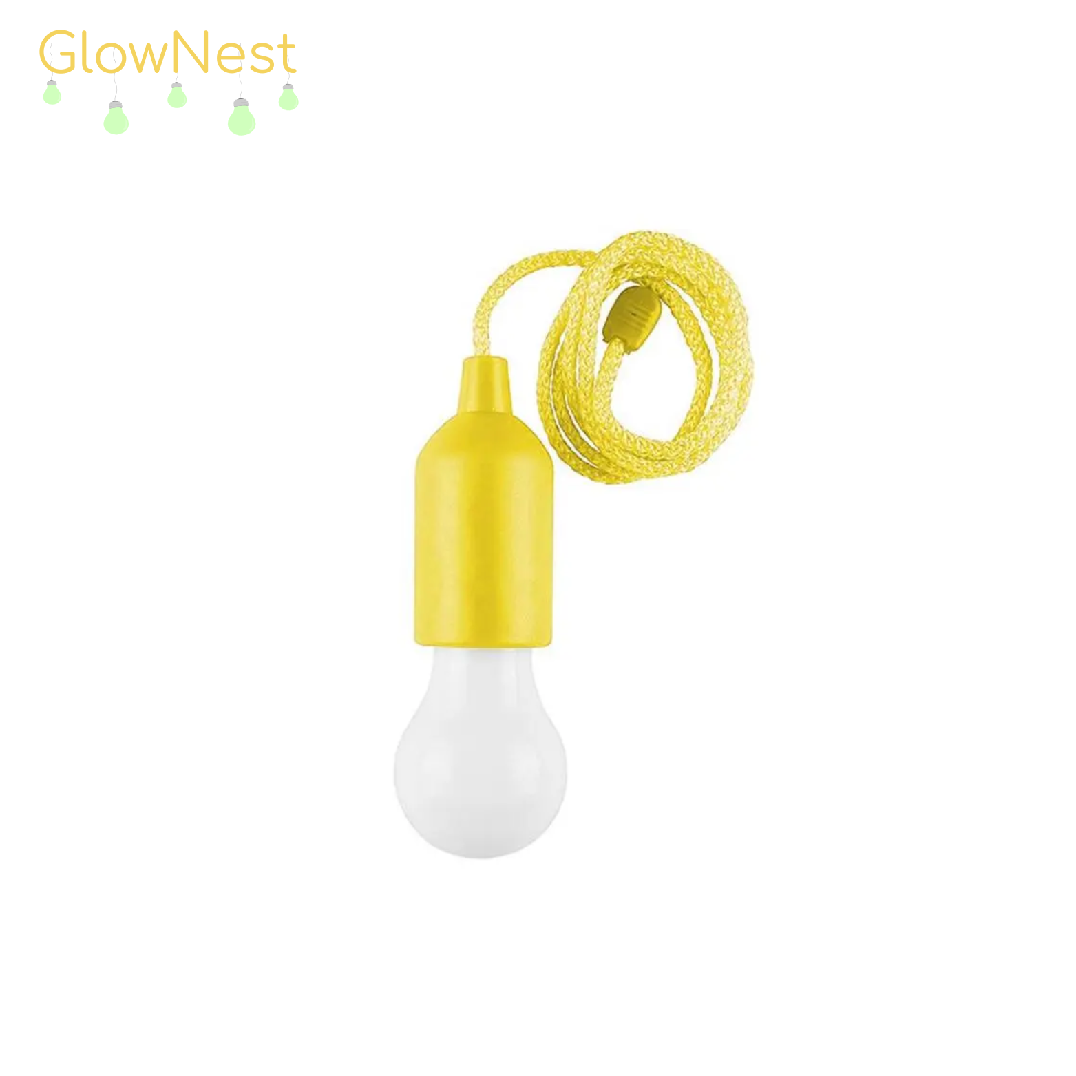 GlowNest LED Draadloze Trekkoordlampen