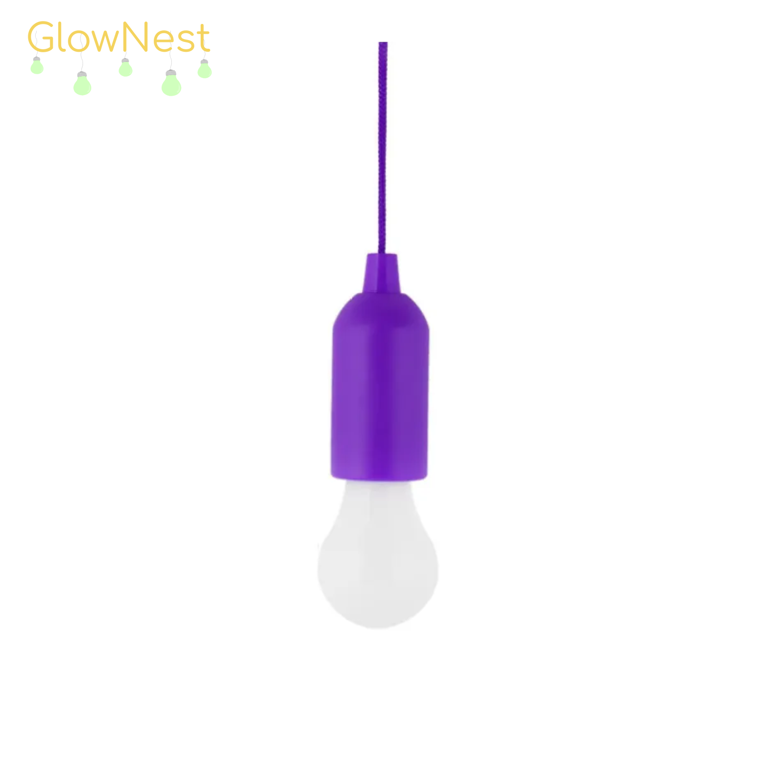 GlowNest LED Draadloze Trekkoordlampen