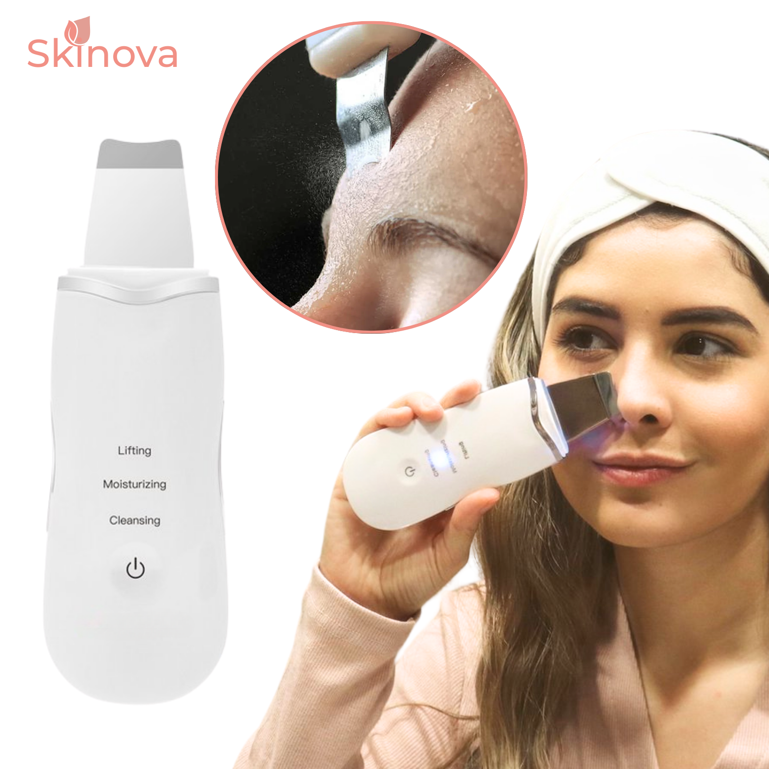 Skinova Ultrasoon Gezichtsreiniger