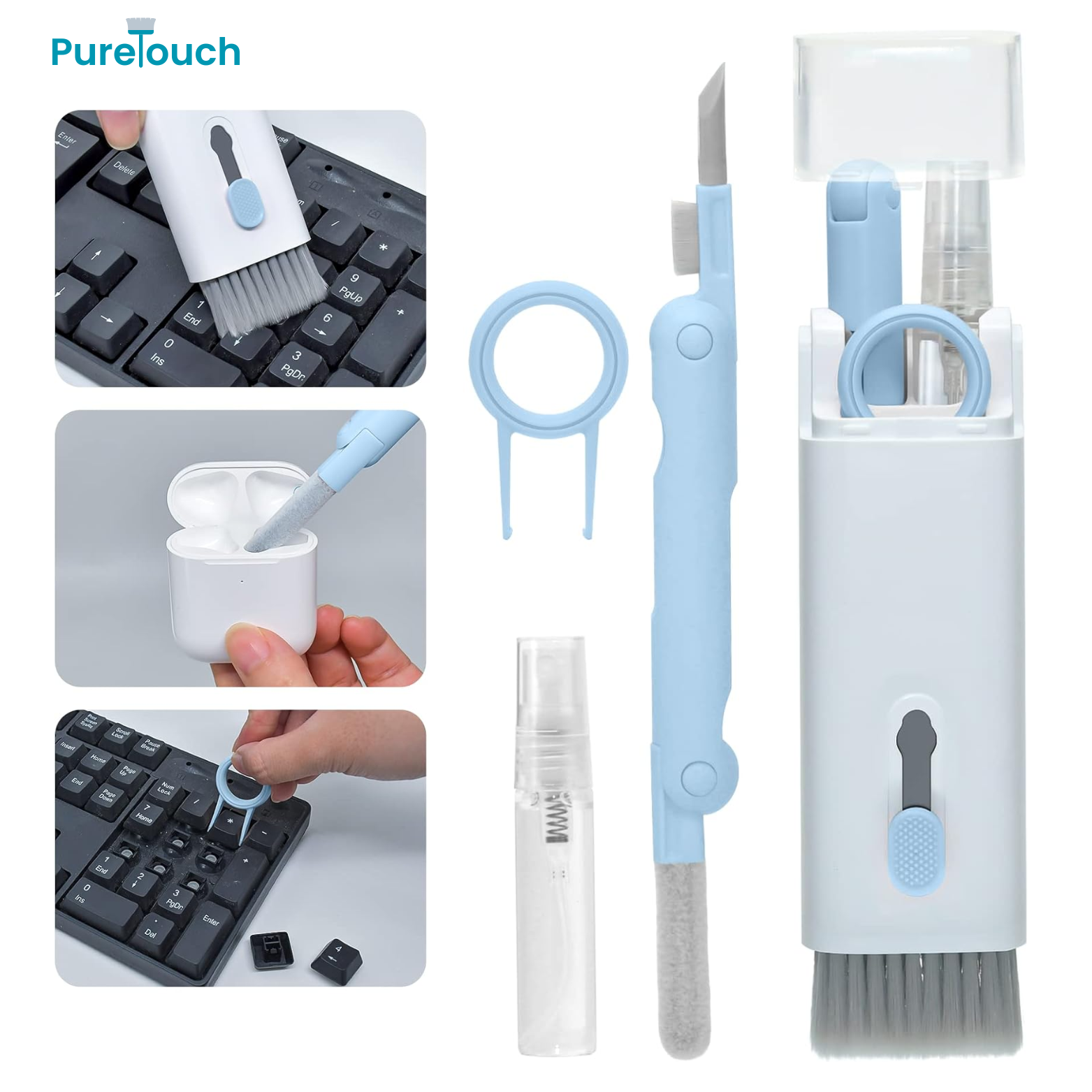 PureTouch 7 in 1 Computer Telefoon Cleaning Set