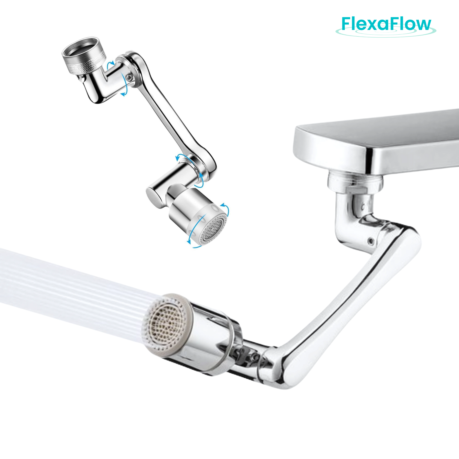 FlexaFlow 1080° Draaibare Kraanverlenging