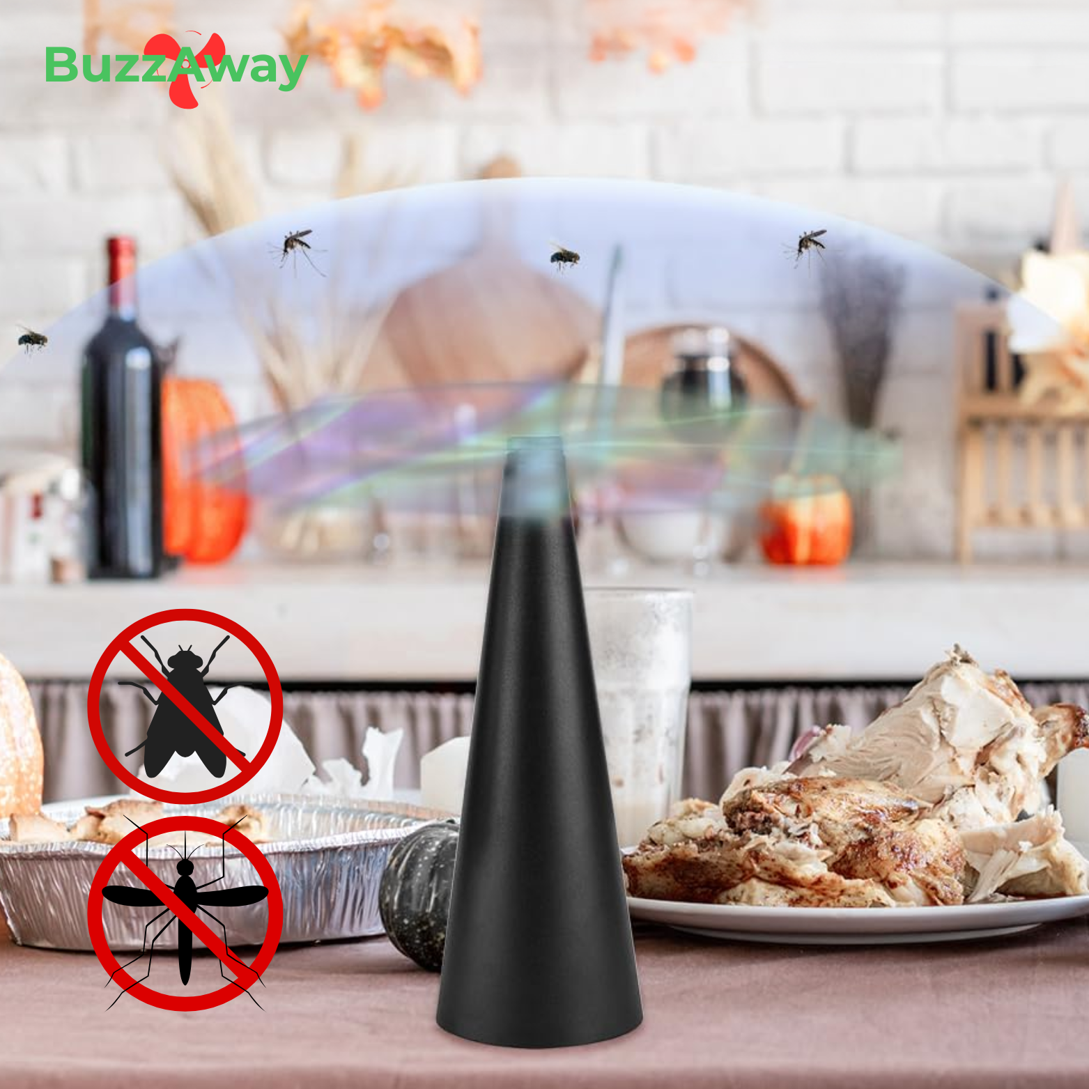 BuzzAway Vliegenverjager Tafelmodel