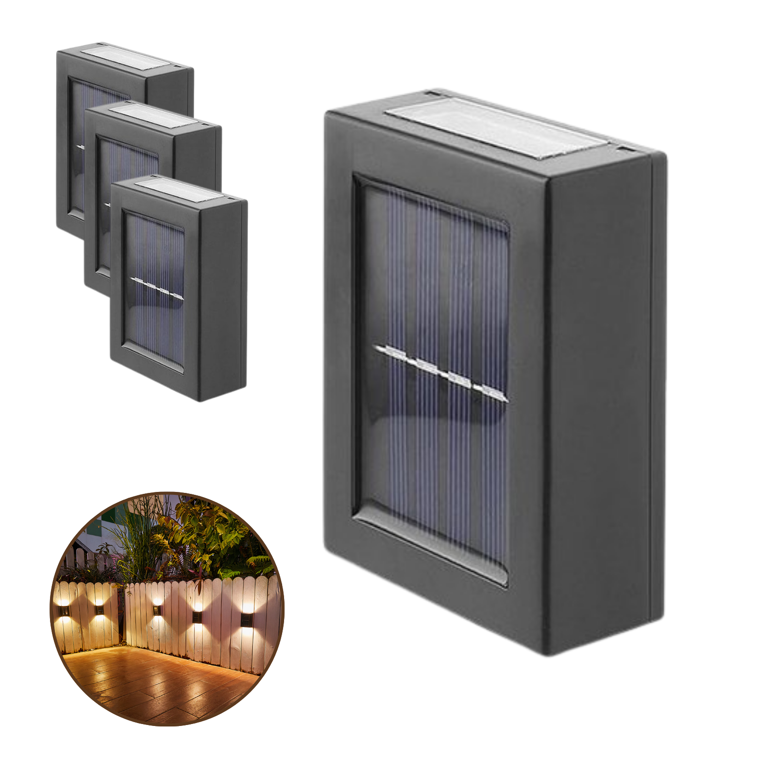 Vigna LED Wandlamp op Zonne-energie