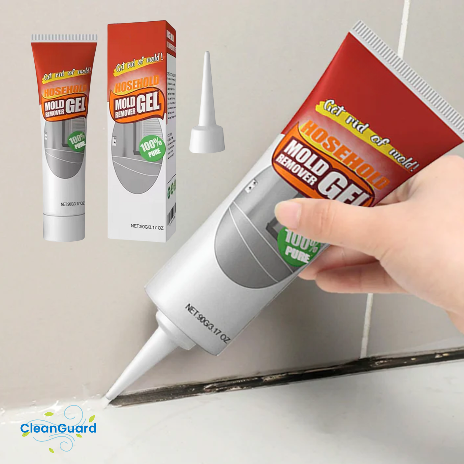 CleanGuard Schimmelverwijderaar Gel