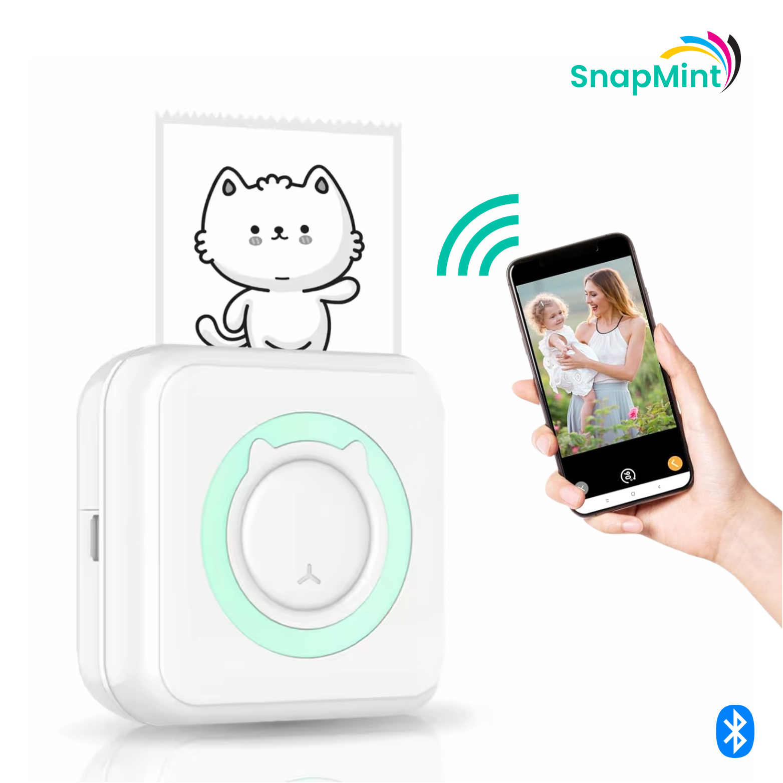 SnapMint Fotoprinter voor Smartphones