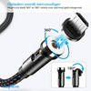 MagniLink 3 in 1 Magnetische Oplaadkabel