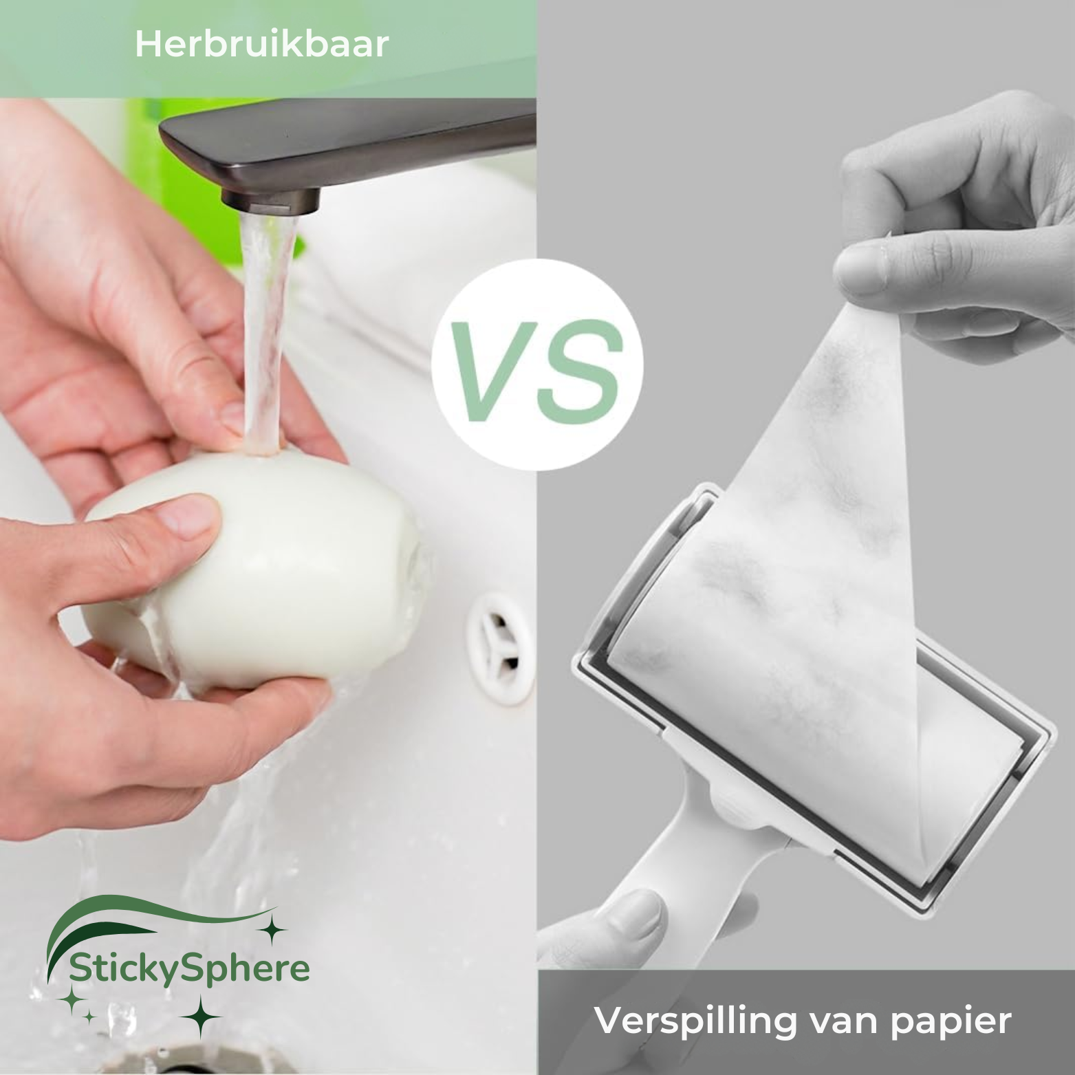 StickySphere Herbruikbare Pluizenroller
