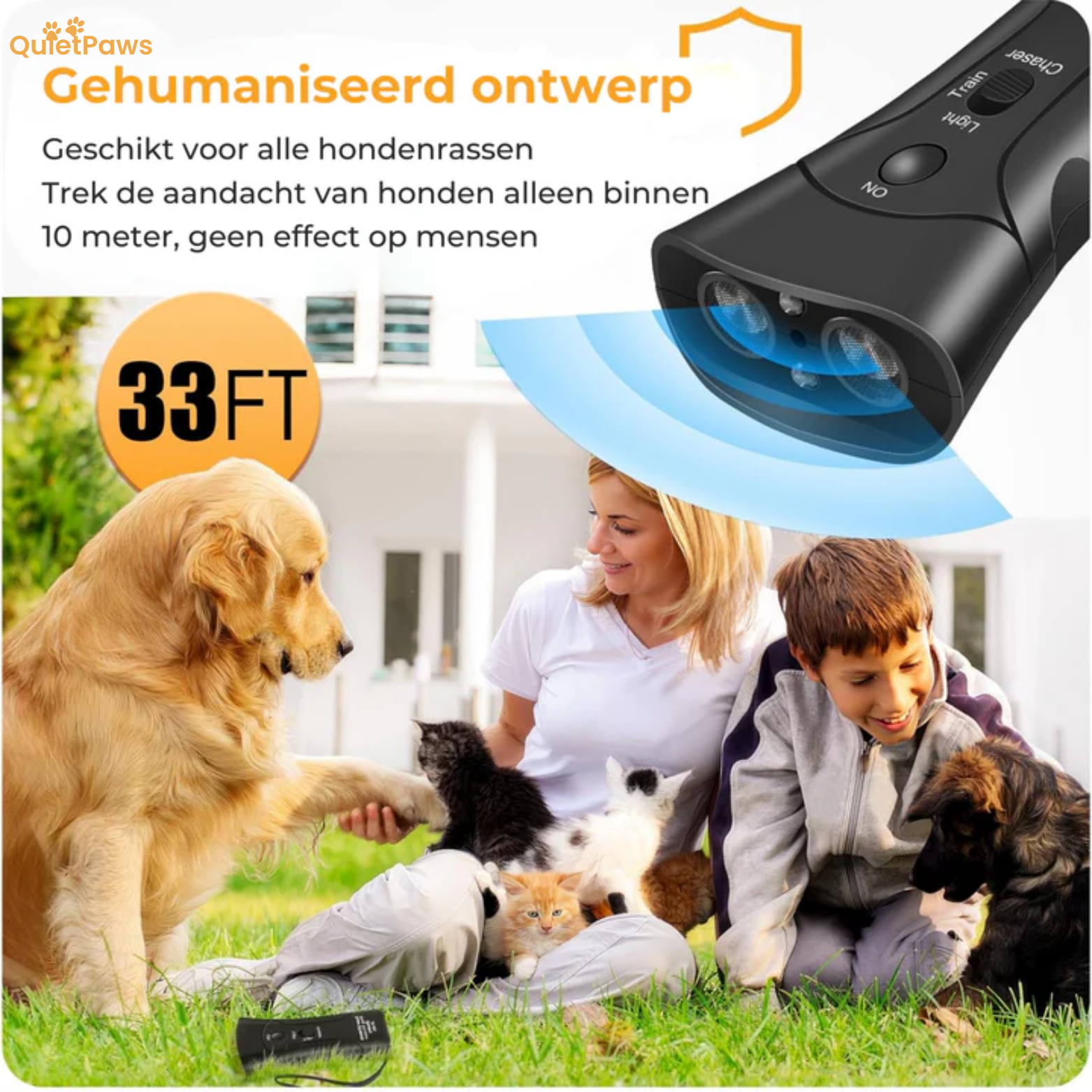 Quietpaws Afschrikmiddel Tegen Honden