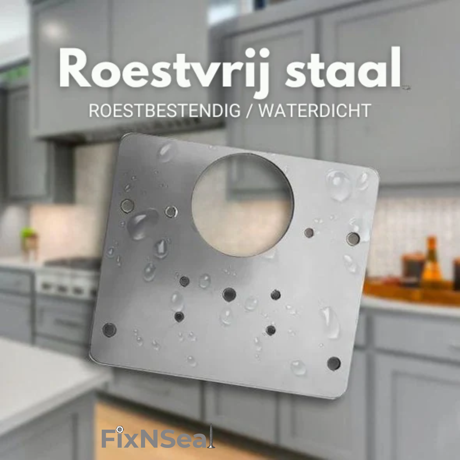 FixNSeal Scharnier Reparatieplaat