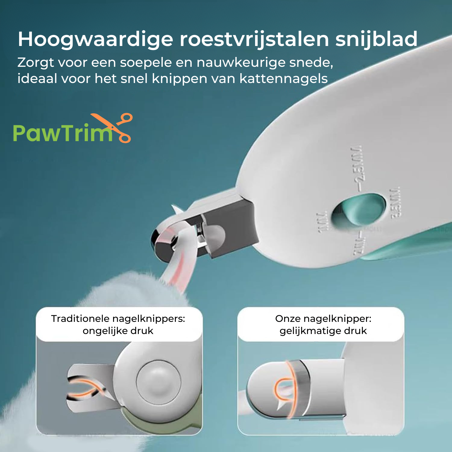 Pawtrim Katten Nagelknipper met Vijl