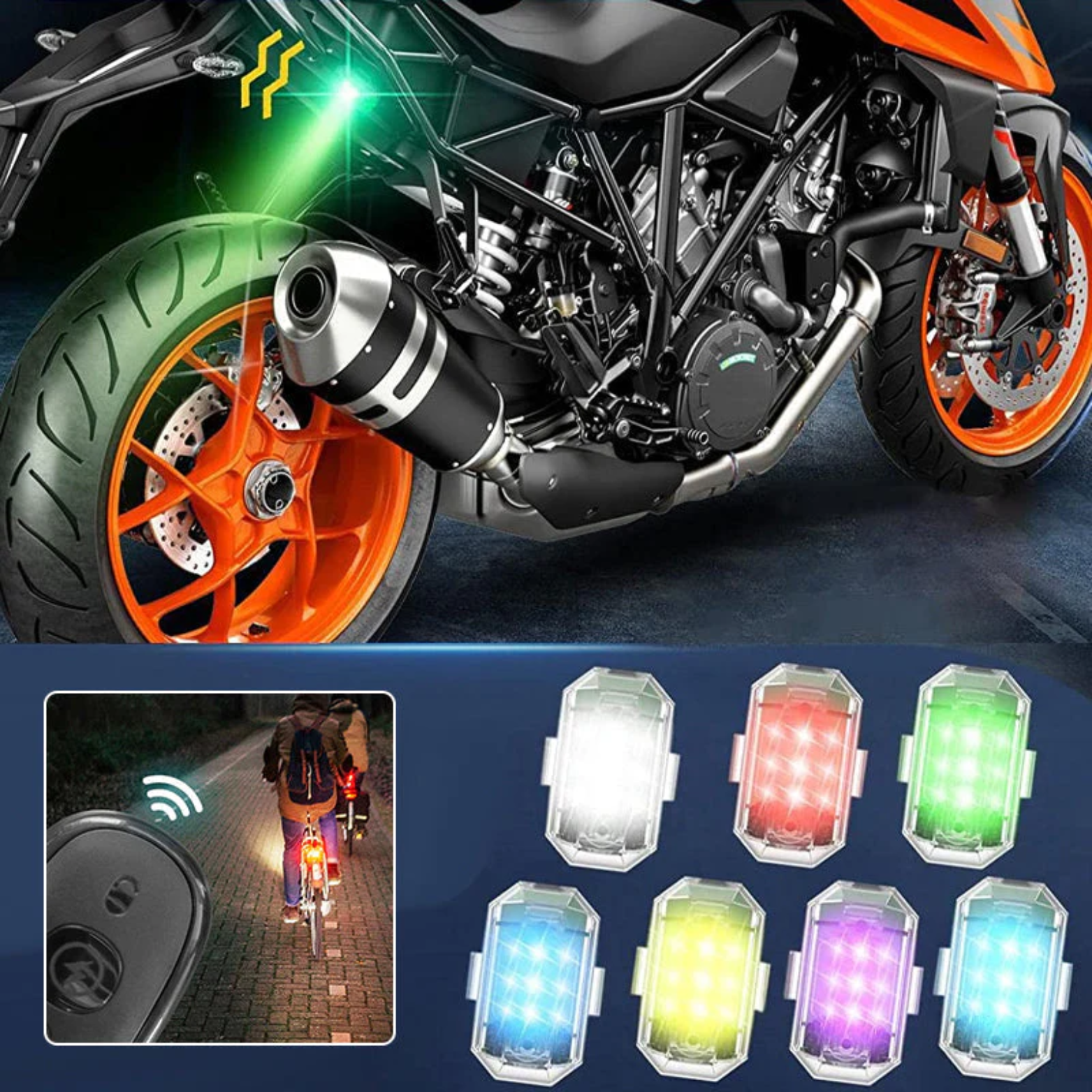 Vigna Draadloze LED Stroboscooplicht