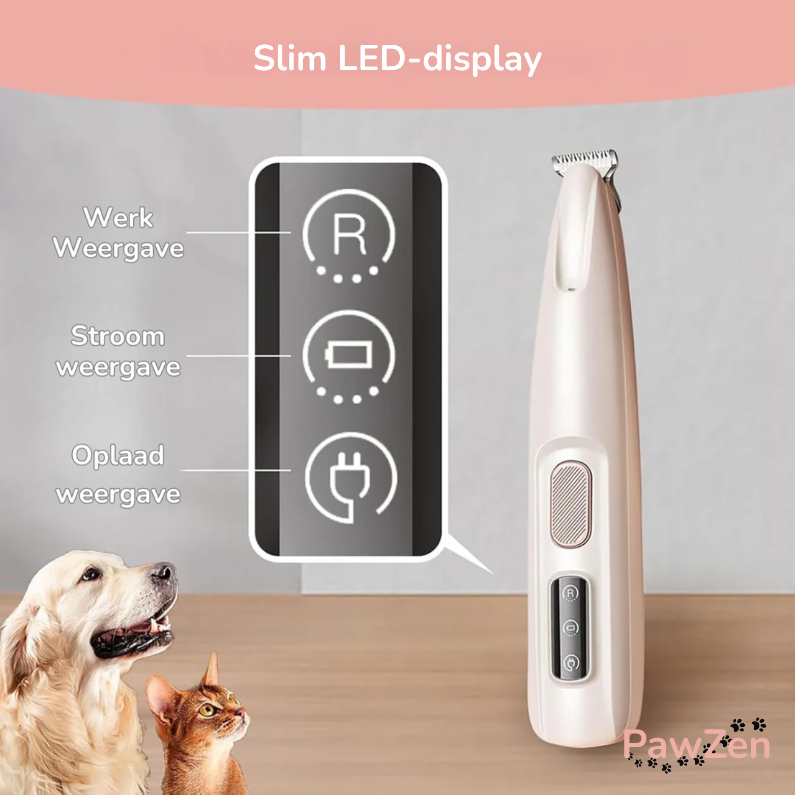 PawZen Hondentondeuse met LED Licht
