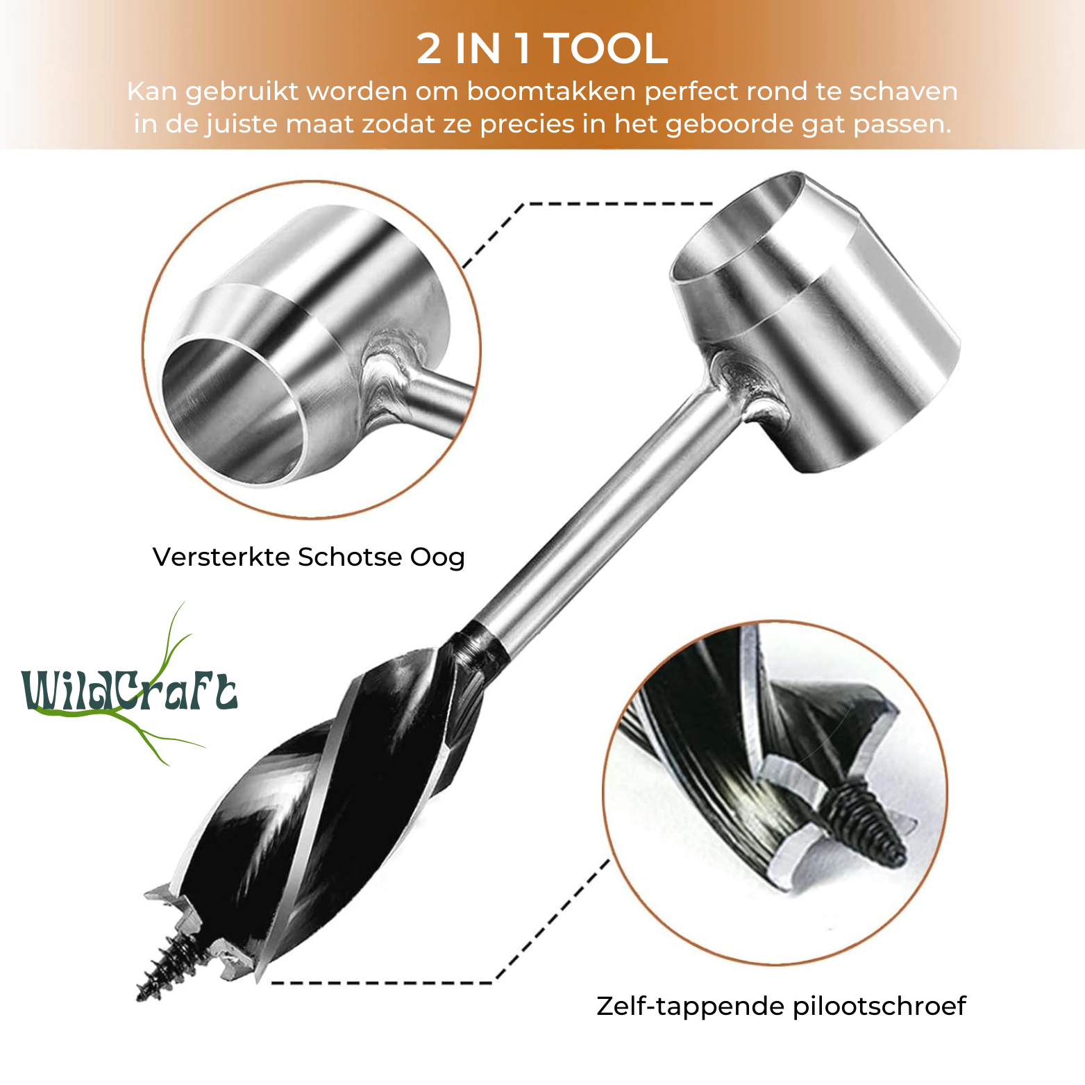 WildCraft Handboor Voor Houtbewerking