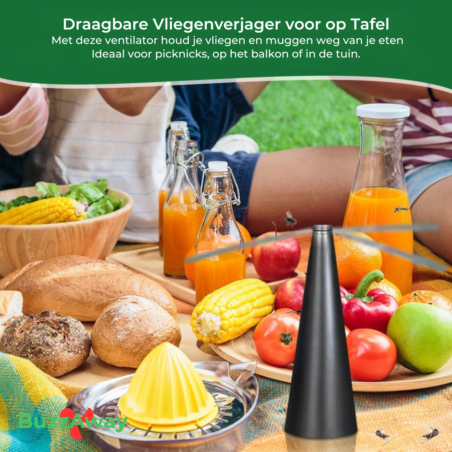 BuzzAway Vliegenverjager Tafelmodel