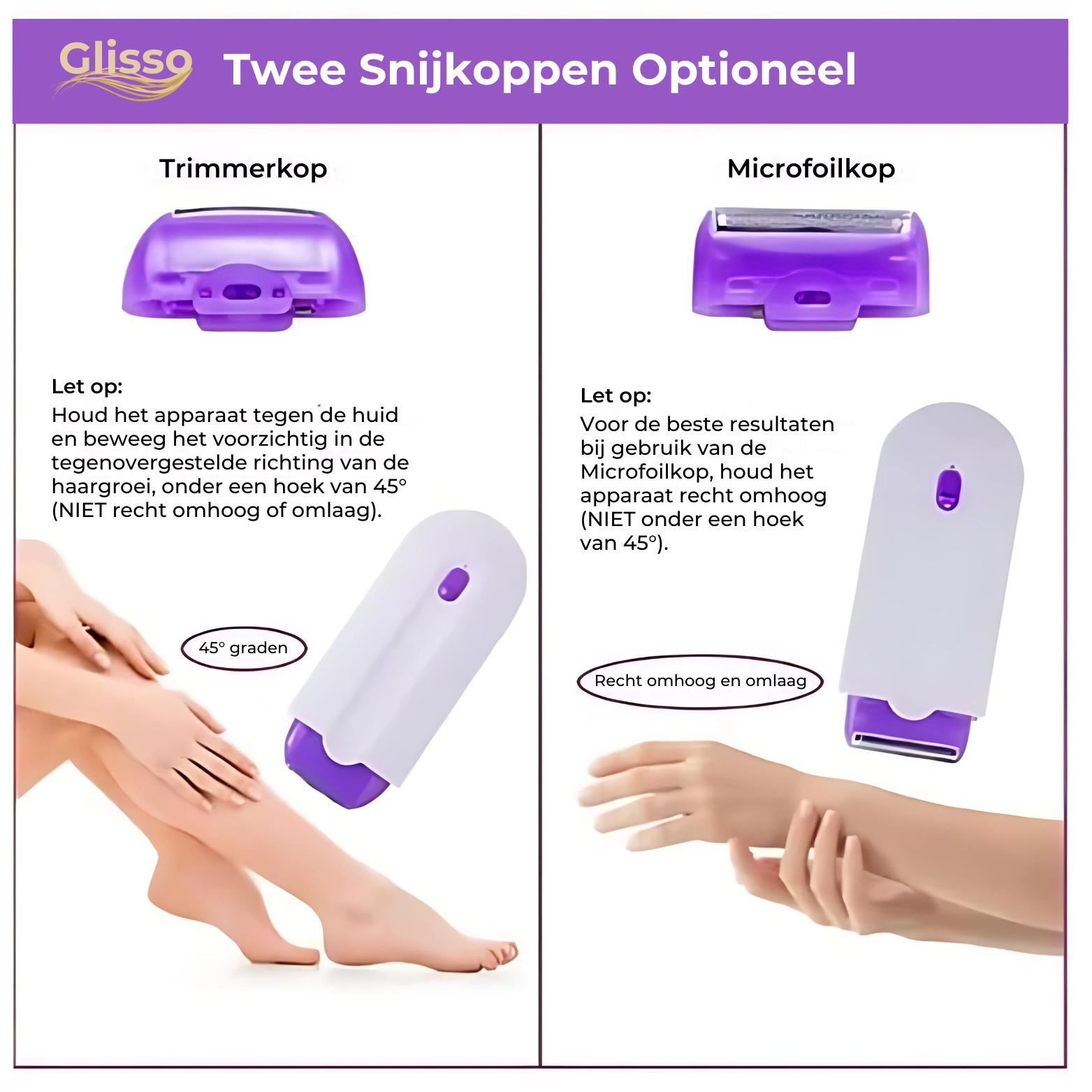 Glisso Pijnloze Haarverwijderaar