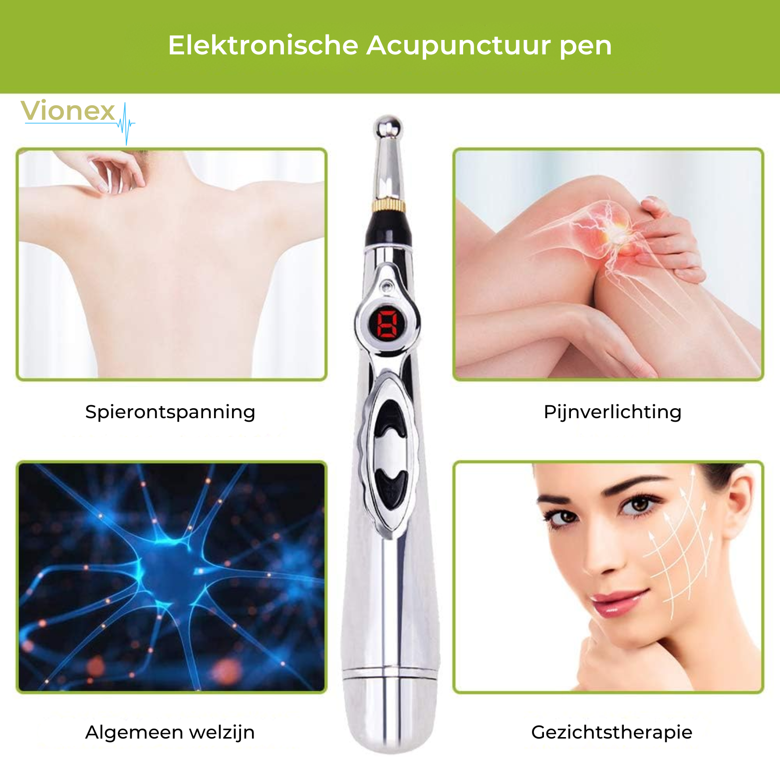 Vionex Acupunctuur pen Voor Pijnverlichting