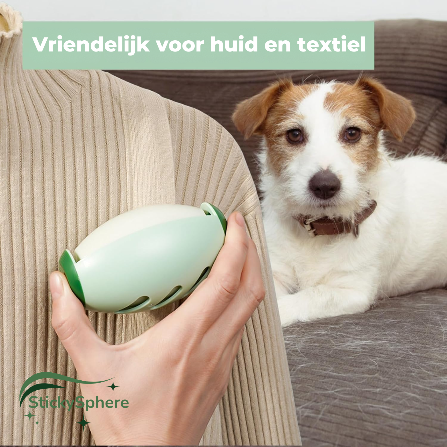 StickySphere Herbruikbare Pluizenroller