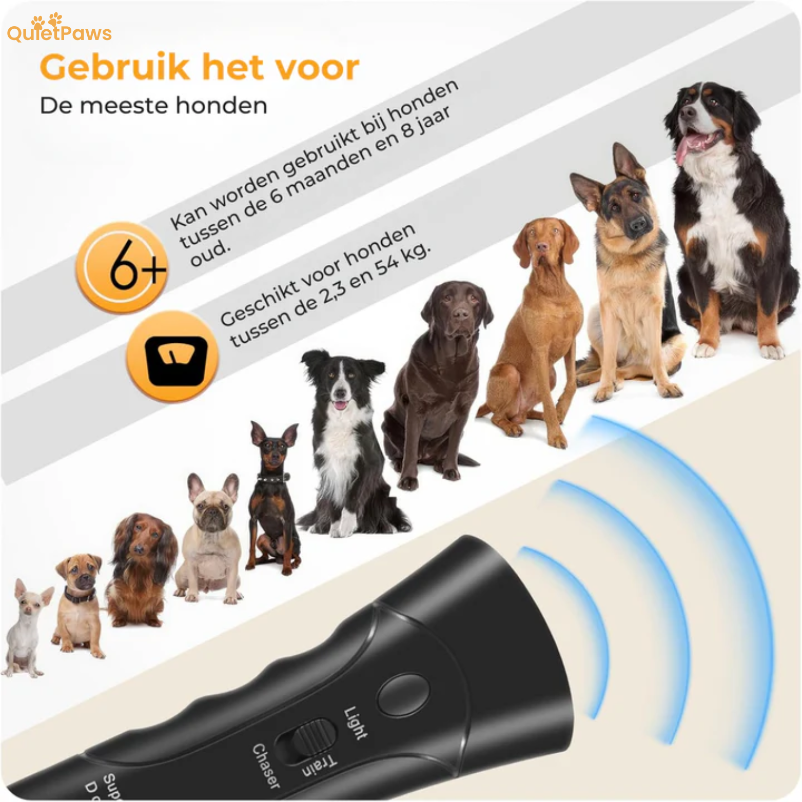 Quietpaws Afschrikmiddel Tegen Honden