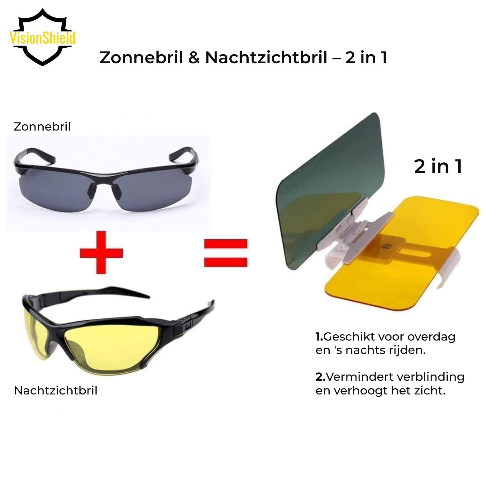 VisionShield Auto Zonnevisier