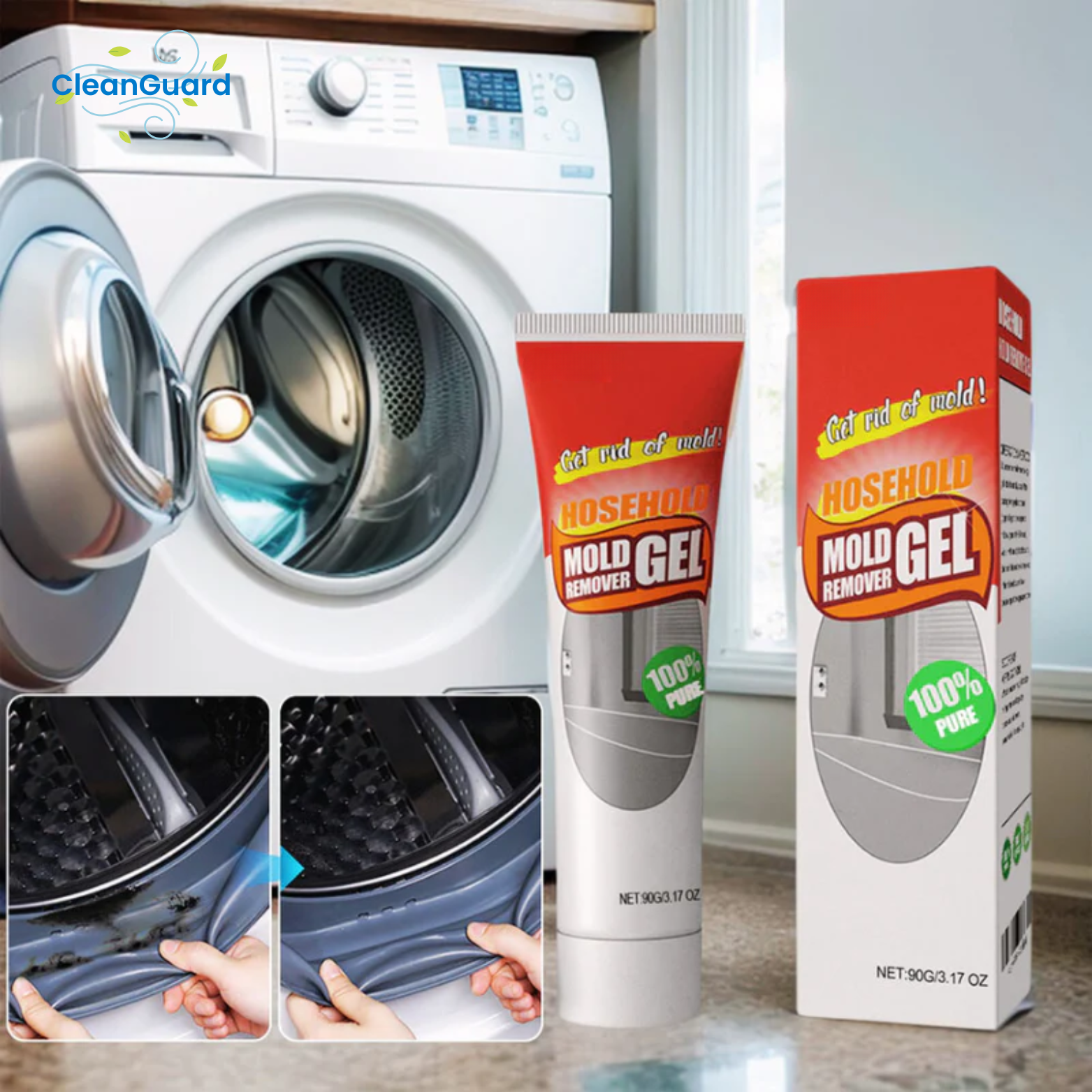 CleanGuard Schimmelverwijderaar Gel