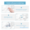 StepEase Douche Voetsteun – Scheersteun Zonder Boren