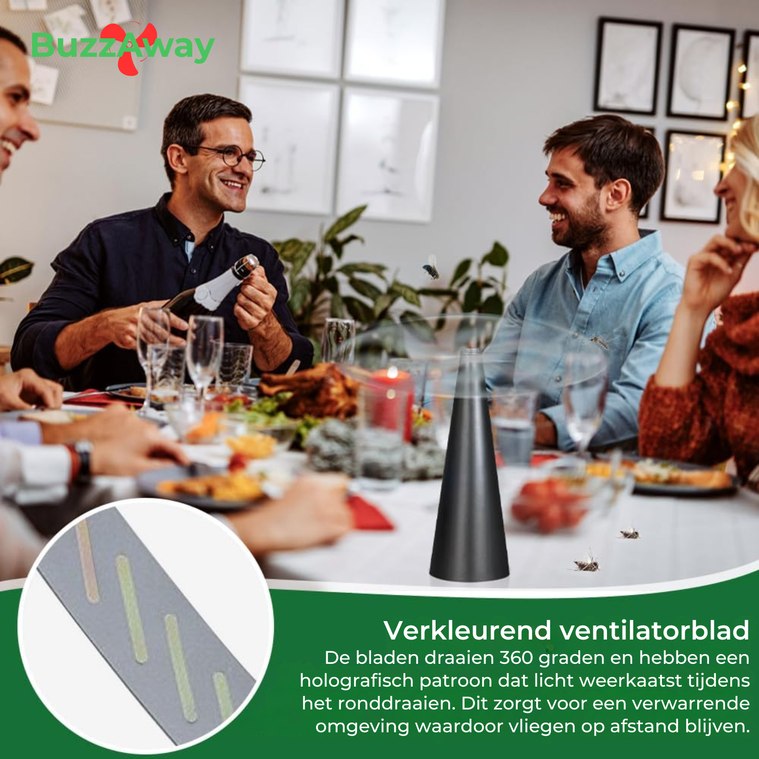 BuzzAway Vliegenverjager Tafelmodel