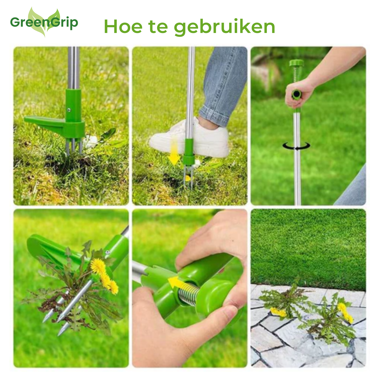 GreenGrip Onkruidverwijderaar