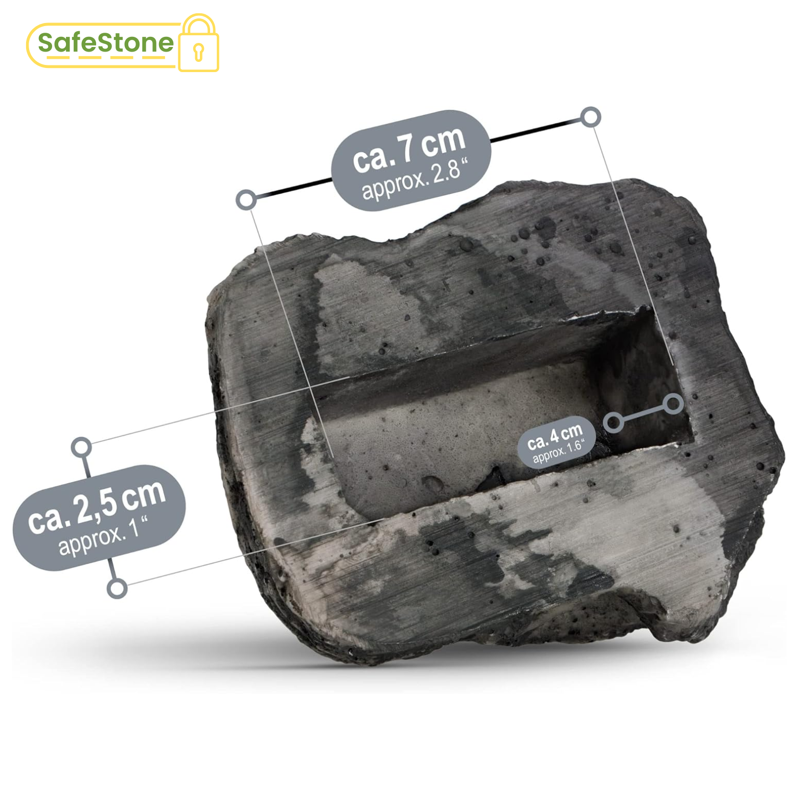 SafeStone Sleutelsteen Verstopplek