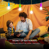 GlowNest LED Draadloze Trekkoordlampen