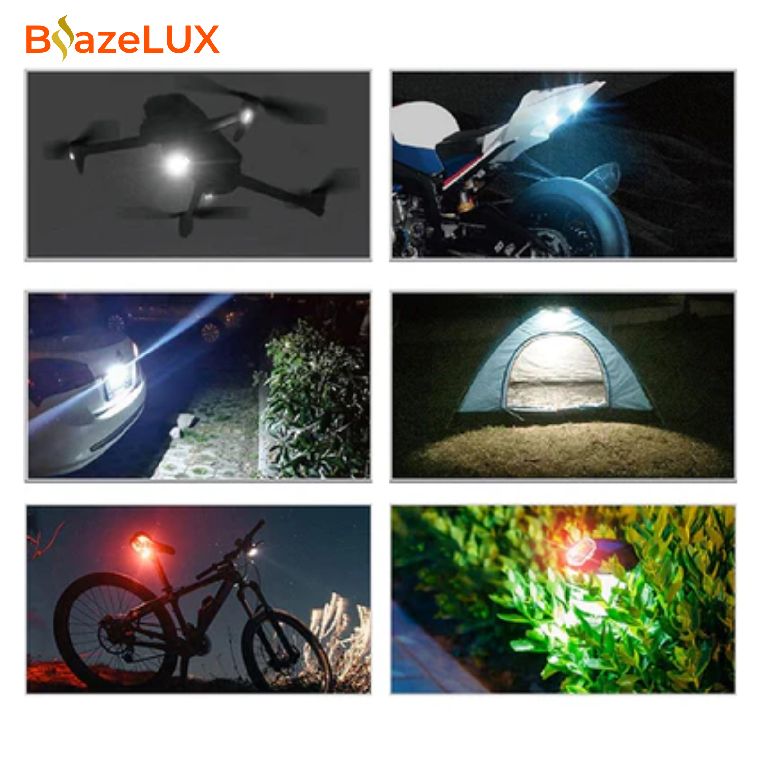 BlazeLUX LED Knipperlicht met Draadloze Afstandsbediening