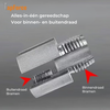 TapForce Schroefdraad Tapset voor Waterleidingen