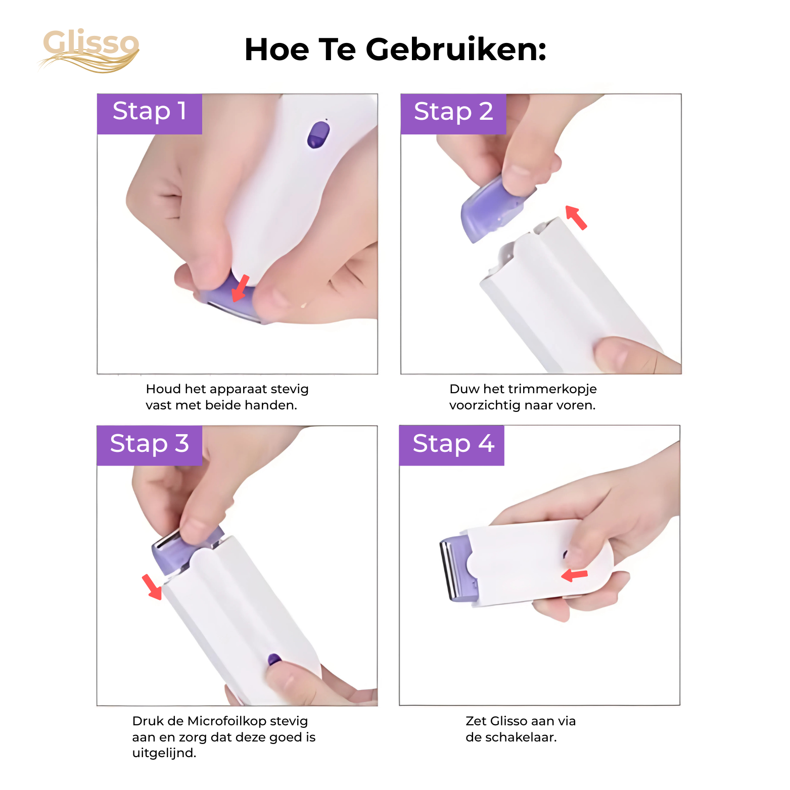 Glisso Pijnloze Haarverwijderaar