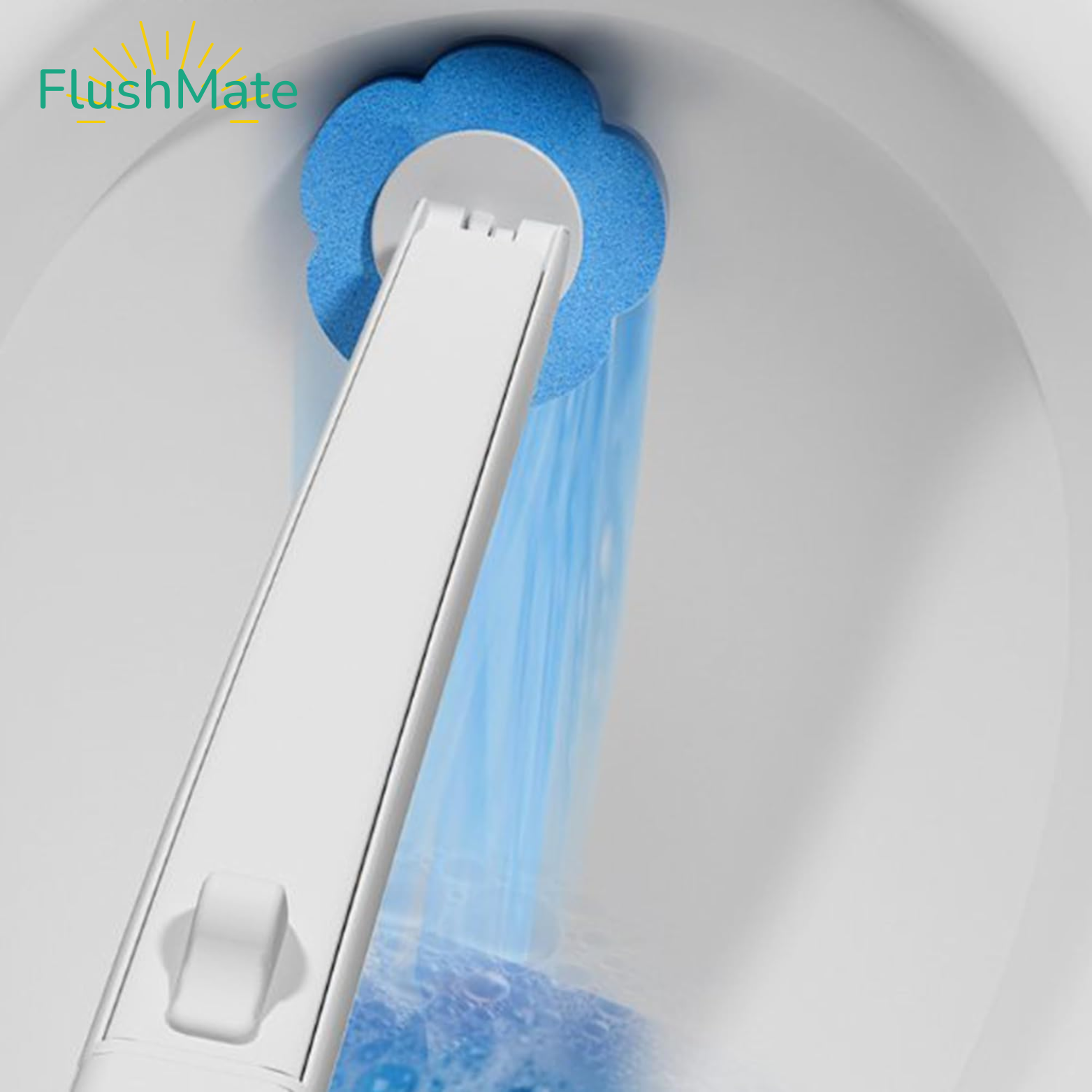 FlushMate Toiletborstel met Wegwerpnavullingen