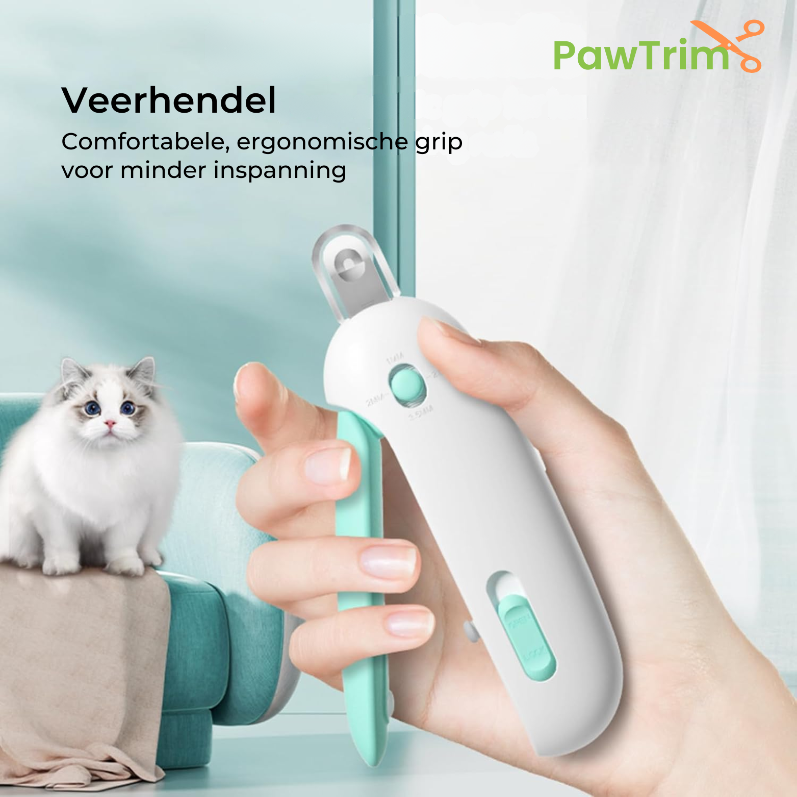 Pawtrim Katten Nagelknipper met Vijl