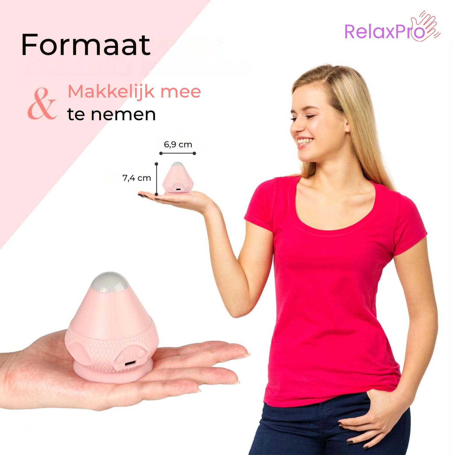 RelaxPro Nek- & Schoudermassageapparaat met Warmte en Trilling