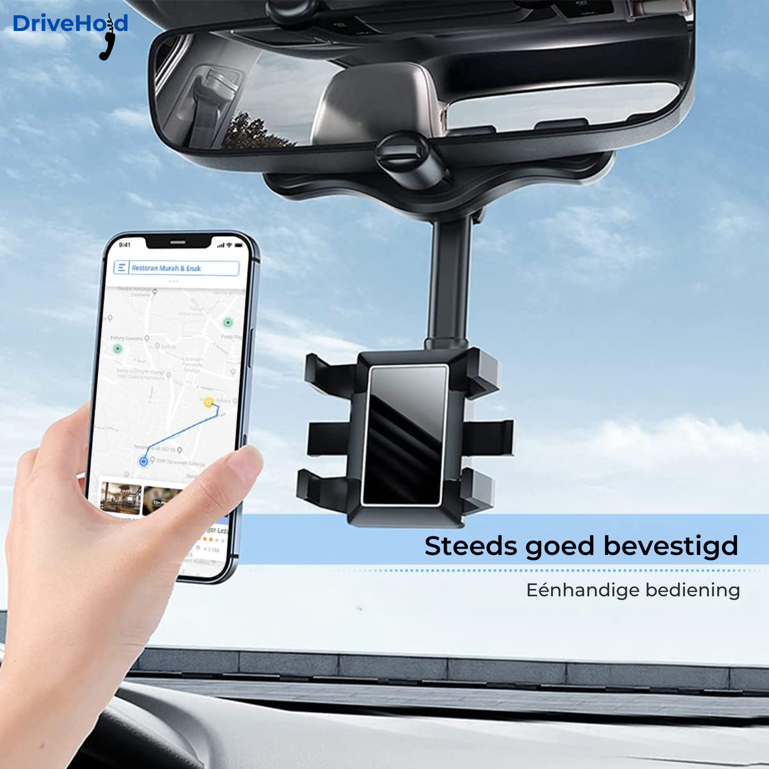 DriveHold 360° Telefoonhouder Auto