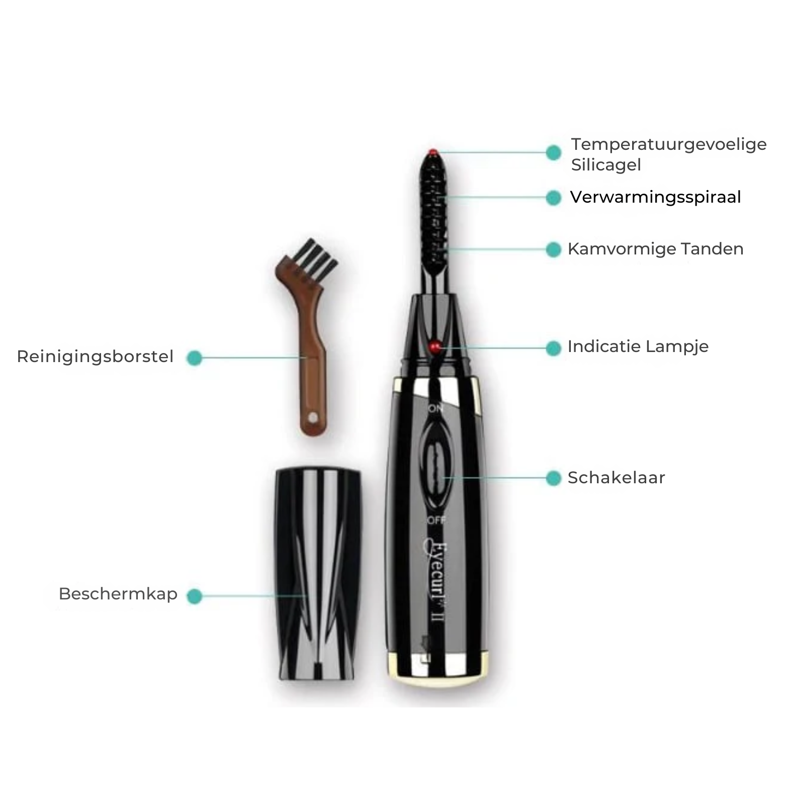 Vigna Verwarmde Wimperkruller
