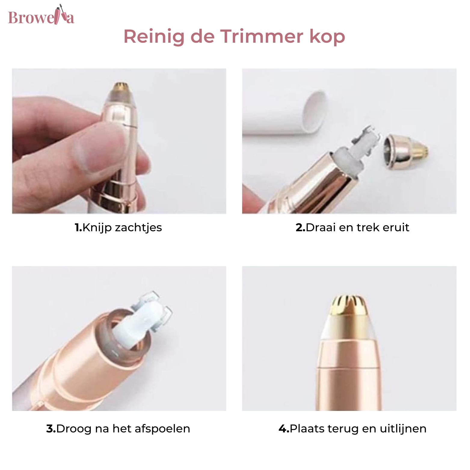 Browella Wenkbrauw Trimmer