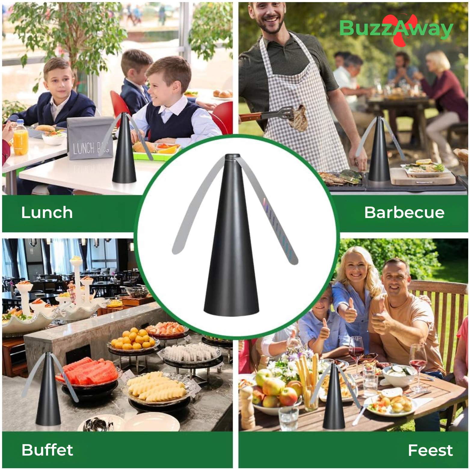BuzzAway Vliegenverjager Tafelmodel