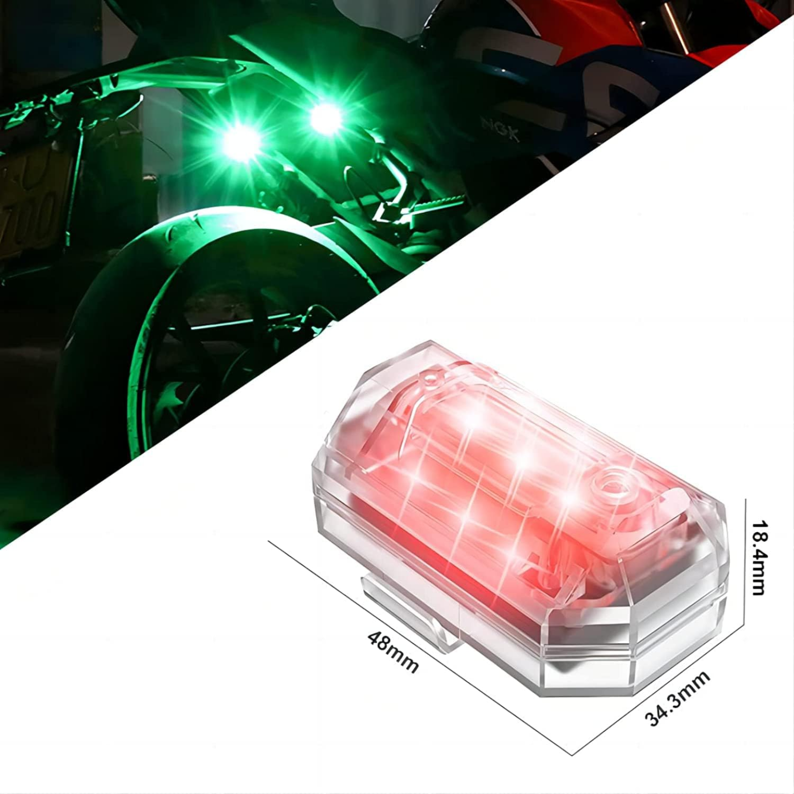 Vigna Draadloze LED Stroboscooplicht