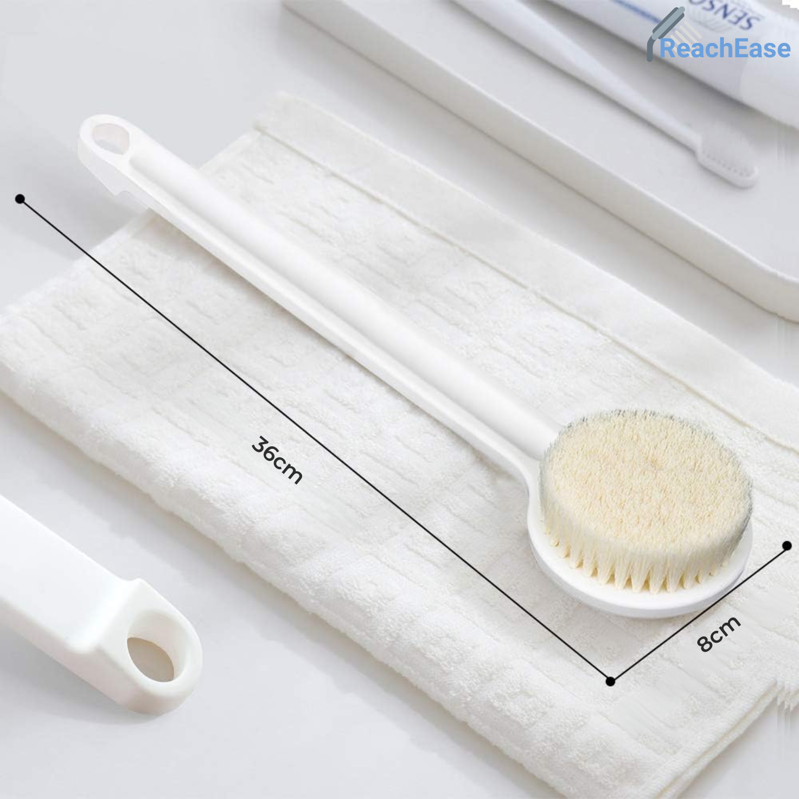 ReachEase Lange Douche Rugborstel – Huidverzorging & Exfoliatie