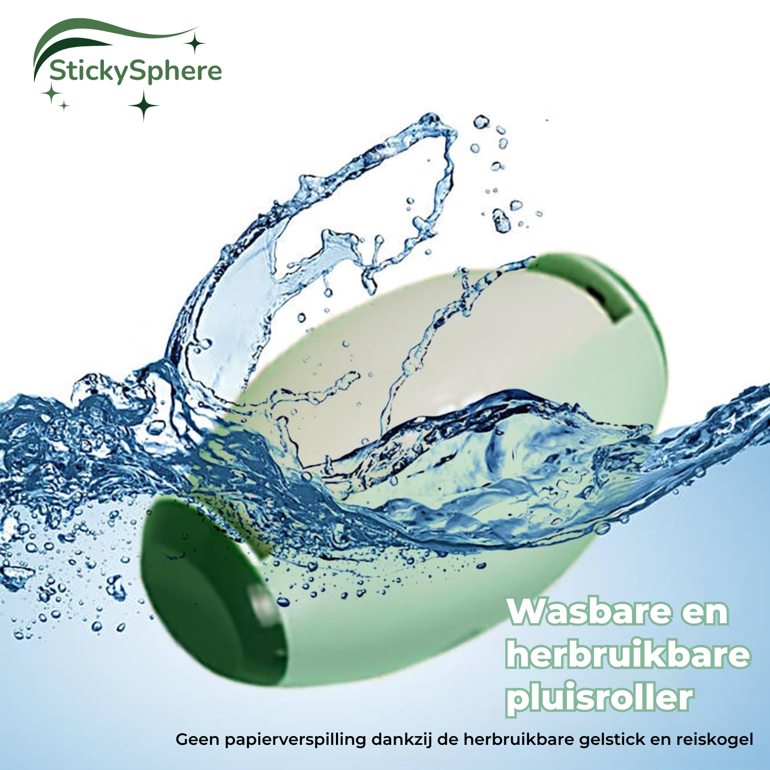 StickySphere Herbruikbare Pluizenroller