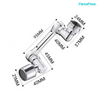 FlexaFlow 1080° Draaibare Kraanverlenging