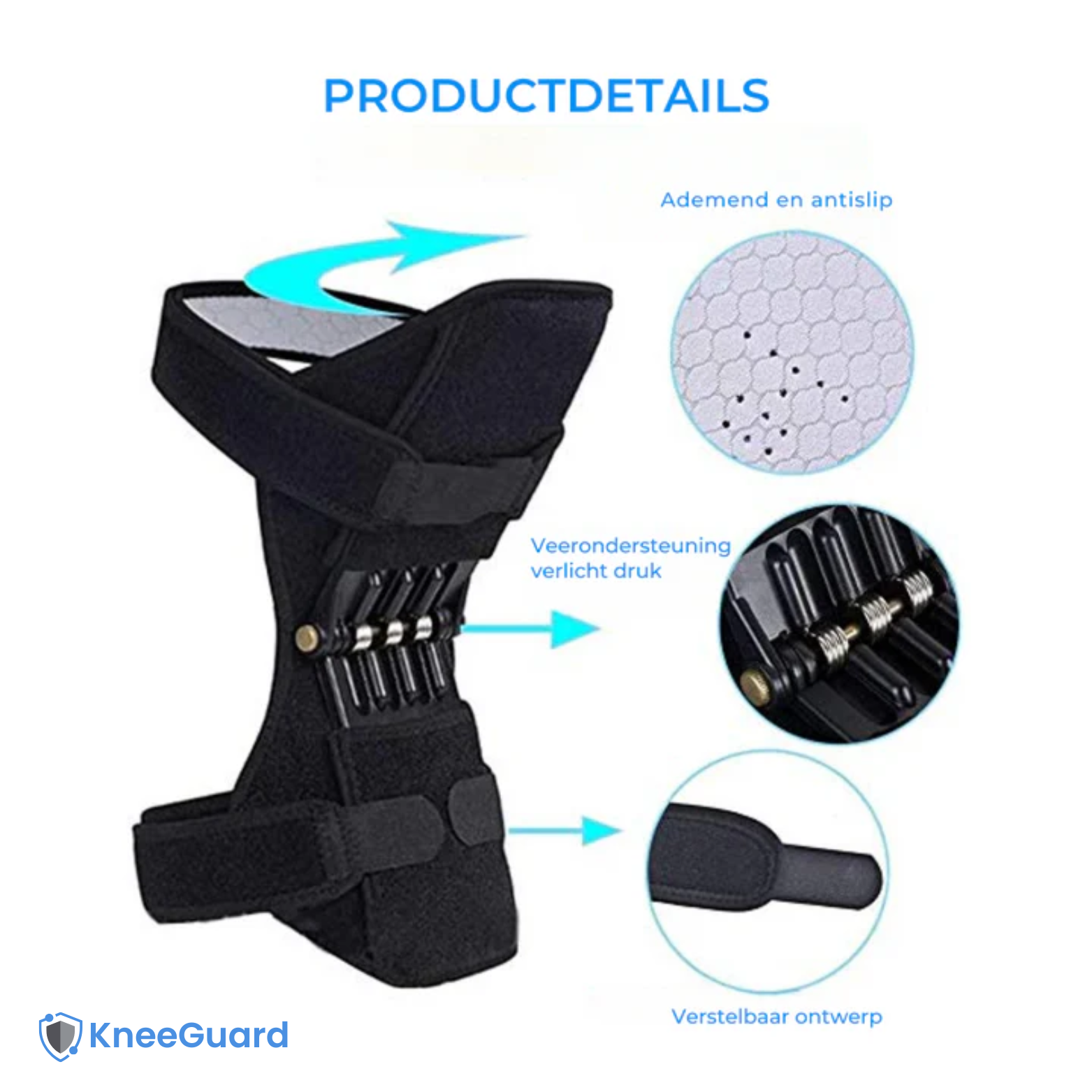 KneeGuard Scharnierende Kniebrace - 1+1 GRATIS