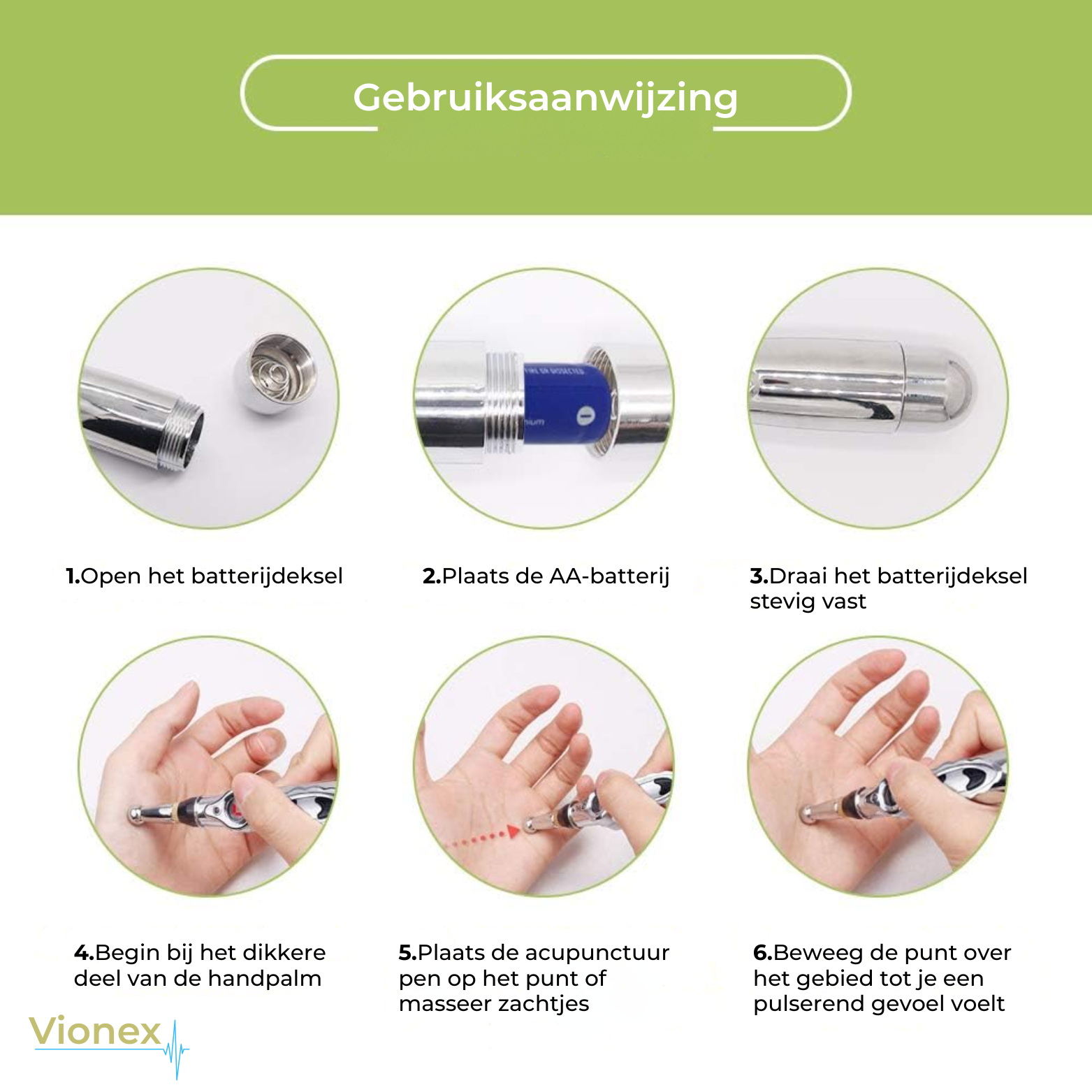 Vionex Acupunctuur pen Voor Pijnverlichting