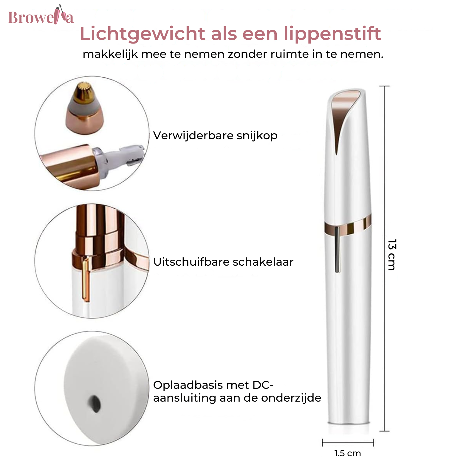 Browella Wenkbrauw Trimmer