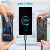 VoltRay 3-in-1 Snellaadkabel 100W – USB-C, Lightning & Micro-USB
