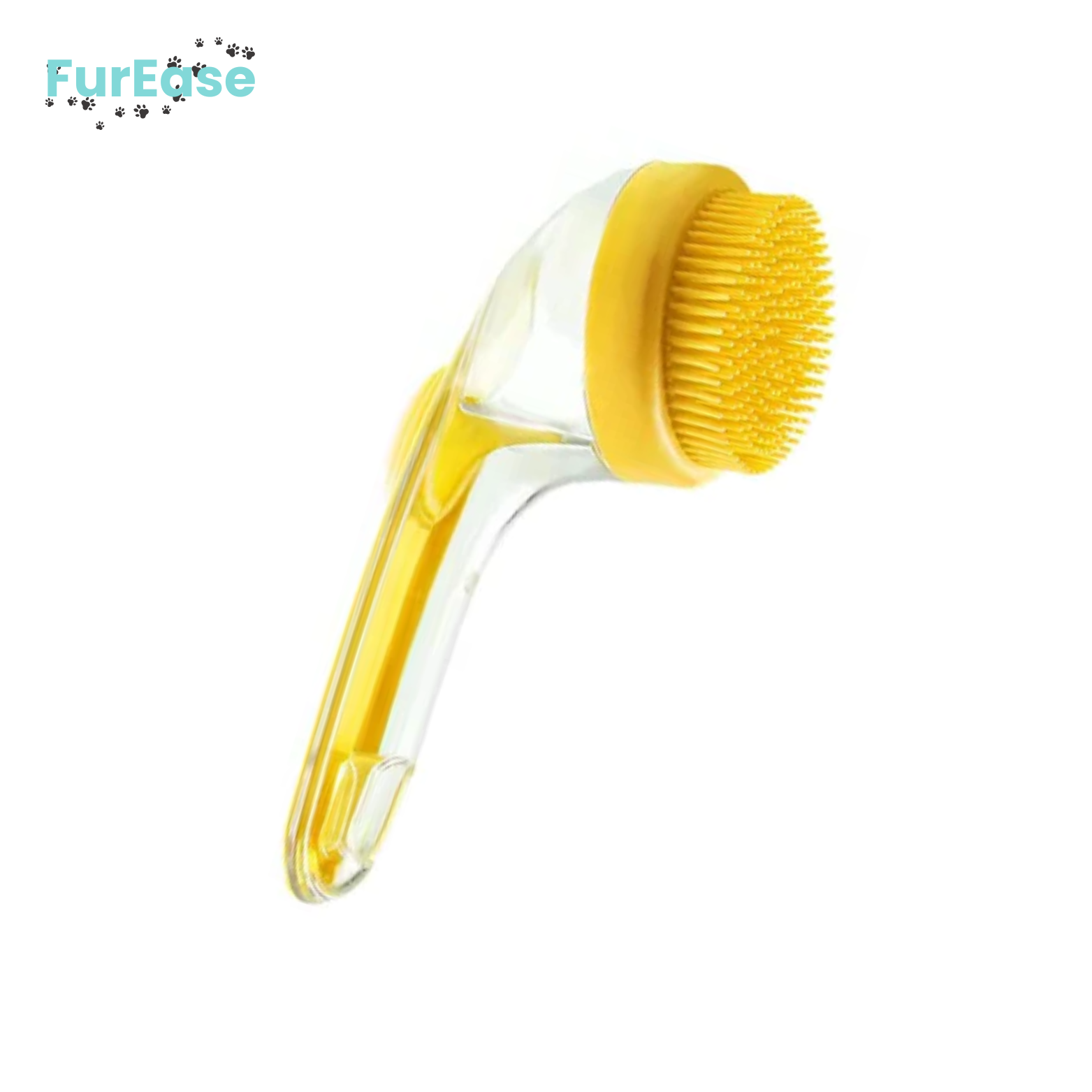 FurEase Hondenborstel met Zeepdispenser