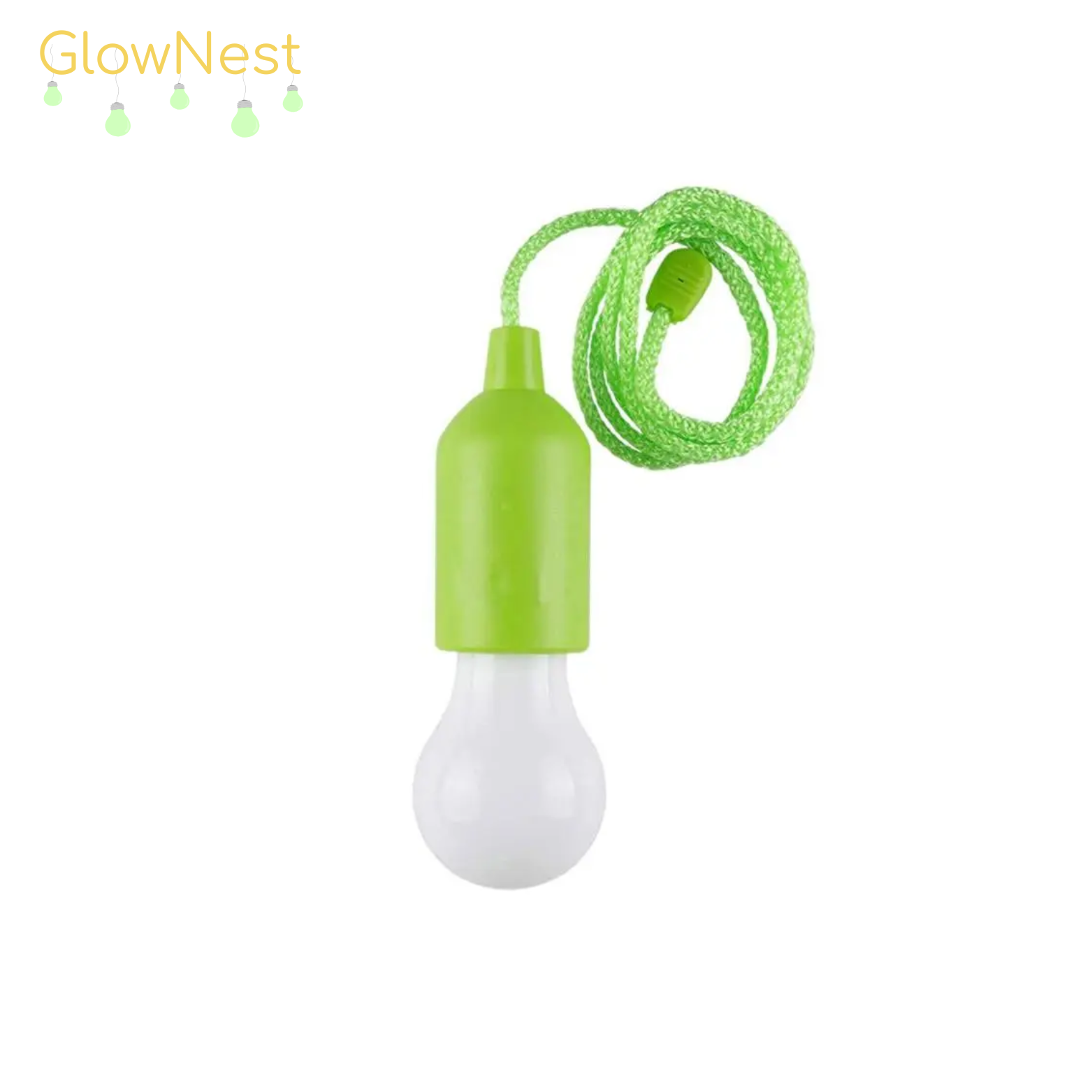 GlowNest LED Draadloze Trekkoordlampen